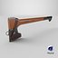 chopping axe sheath 3D model