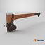 chopping axe sheath 3D model
