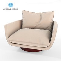 Rua Ipanema Lounge Chair 3D model