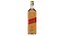 Realistyczna whisky z czerwoną etykietą