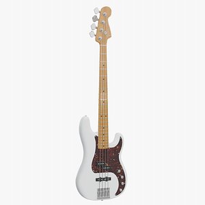 Fender Bass Olympic White(1)