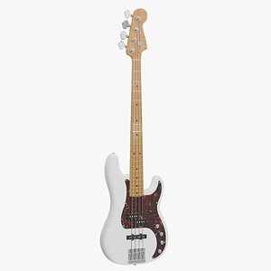 Fender Bass Olympic White(1)