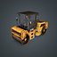 3ds asphalt road roller