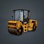 3ds asphalt road roller