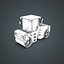 3ds asphalt road roller