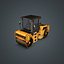 3ds asphalt road roller