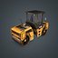 3ds asphalt road roller