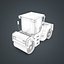3ds asphalt road roller