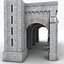 Stone Big Square Speech Balcony Classic