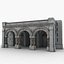 Stone Big Square Speech Balcony Classic