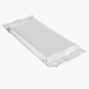 White Paper Wide Chocolate Bar