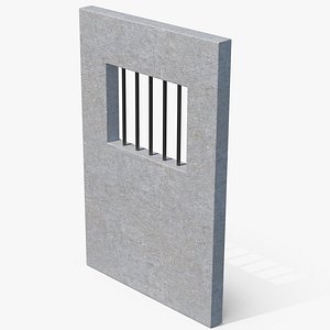 3D Prison Wall And Cell model