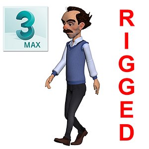 toon men 3D