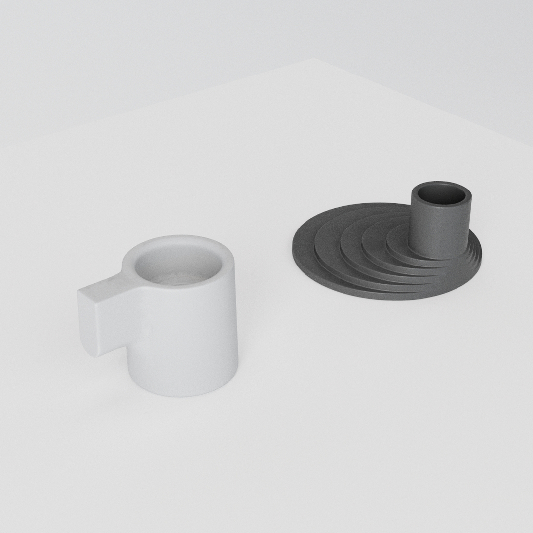 Ypperlig Ikea Candle Holder 3D TurboSquid 1269539