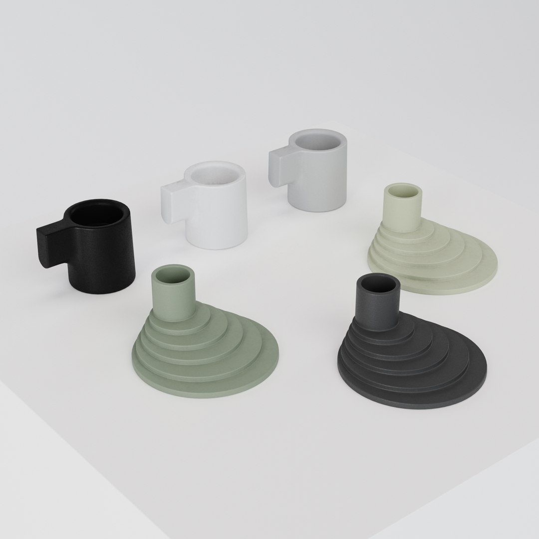 Ypperlig Ikea Candle Holder 3D TurboSquid 1269539