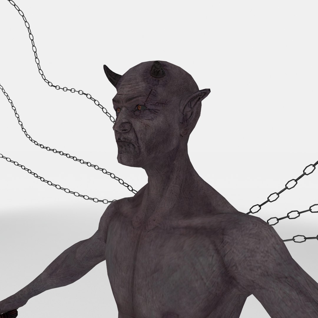 3d Character Rigged Model