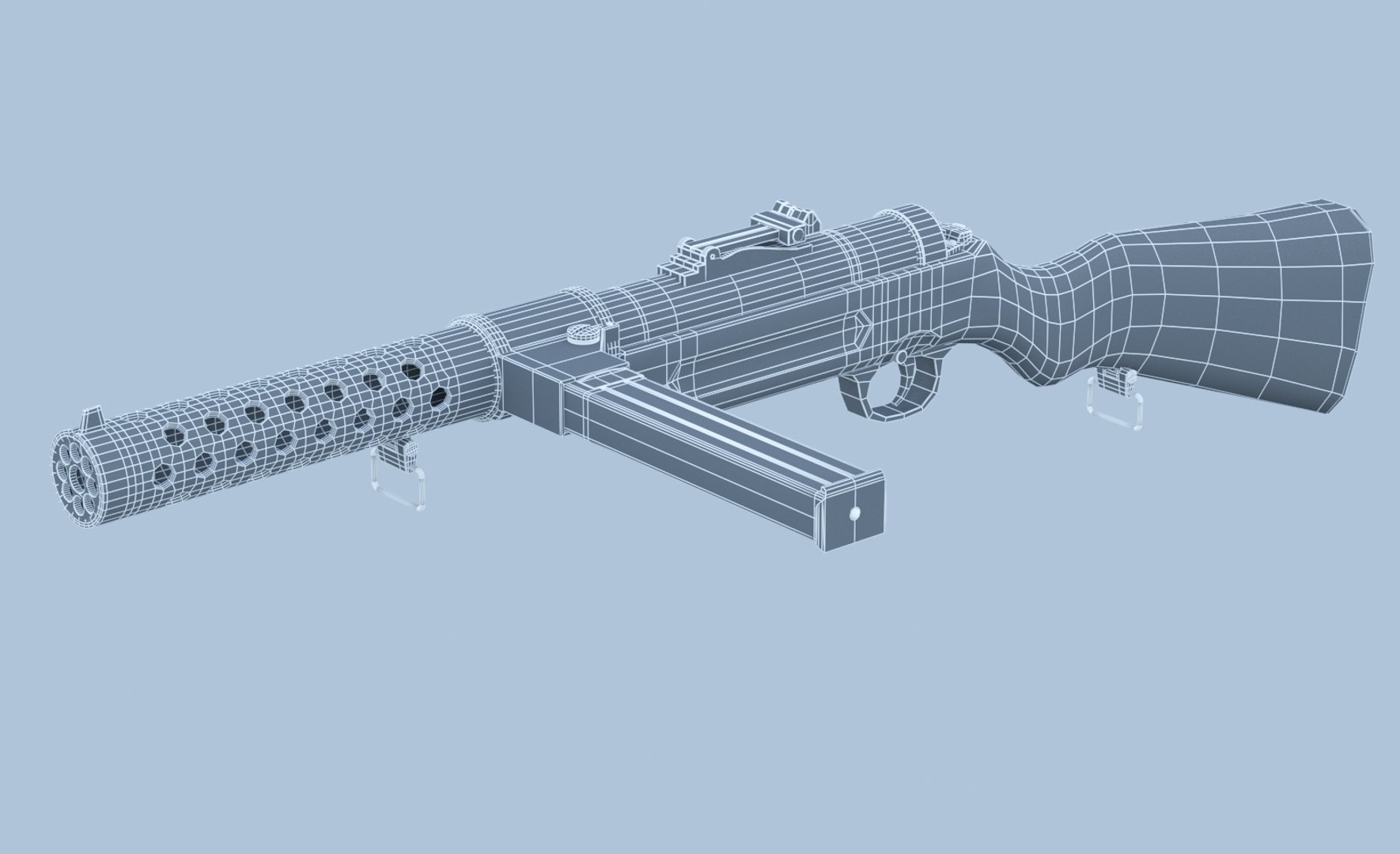 Mp-28 2 Model - TurboSquid 1311384