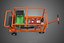 HANDLE WHEELED DOLLY TROLLEY DIESEL POWER GENERATOR SET GENSET