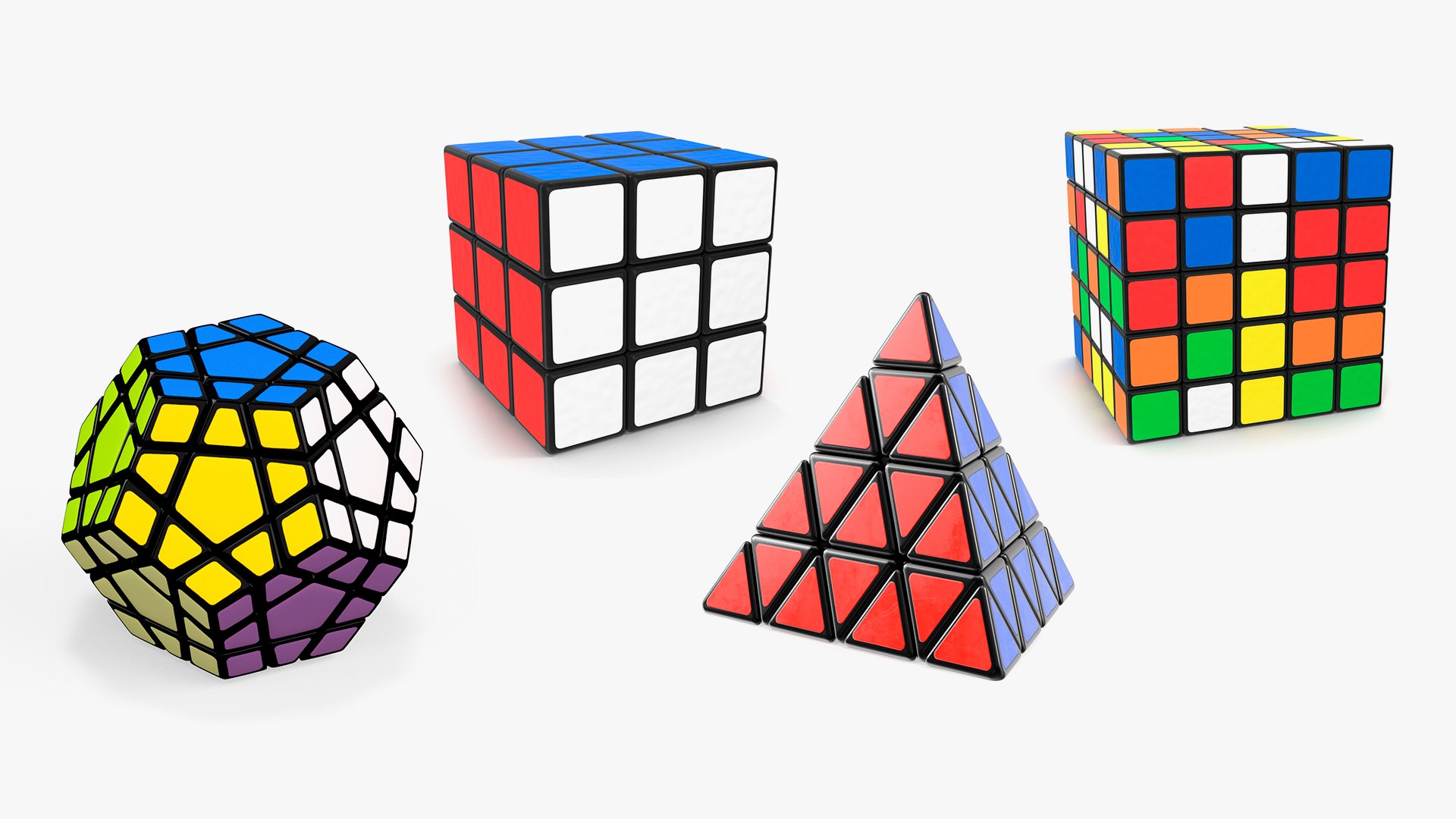 3D Rubiks Cubes Collection 3 - TurboSquid 2202148