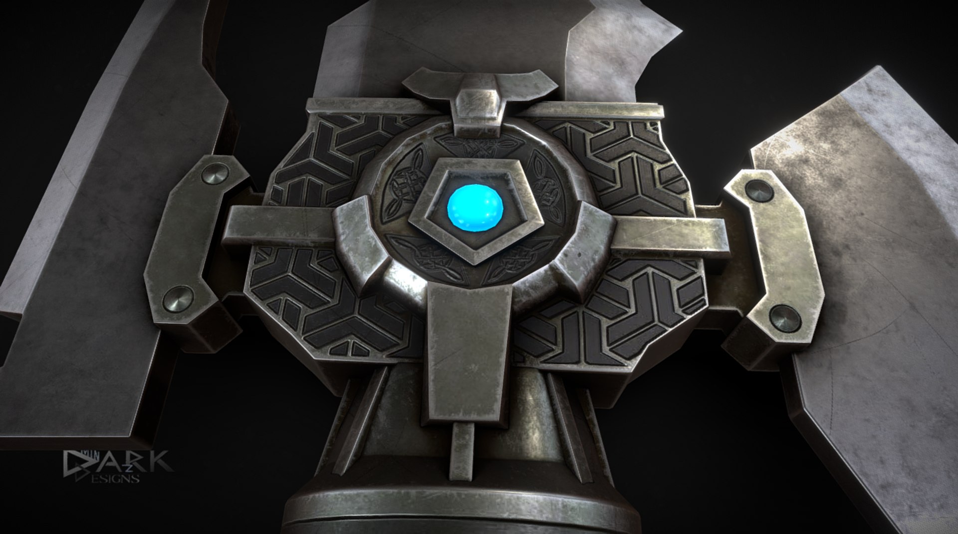 Viking Sci-Fi Fantasy Blade 3D Model - TurboSquid 2287298