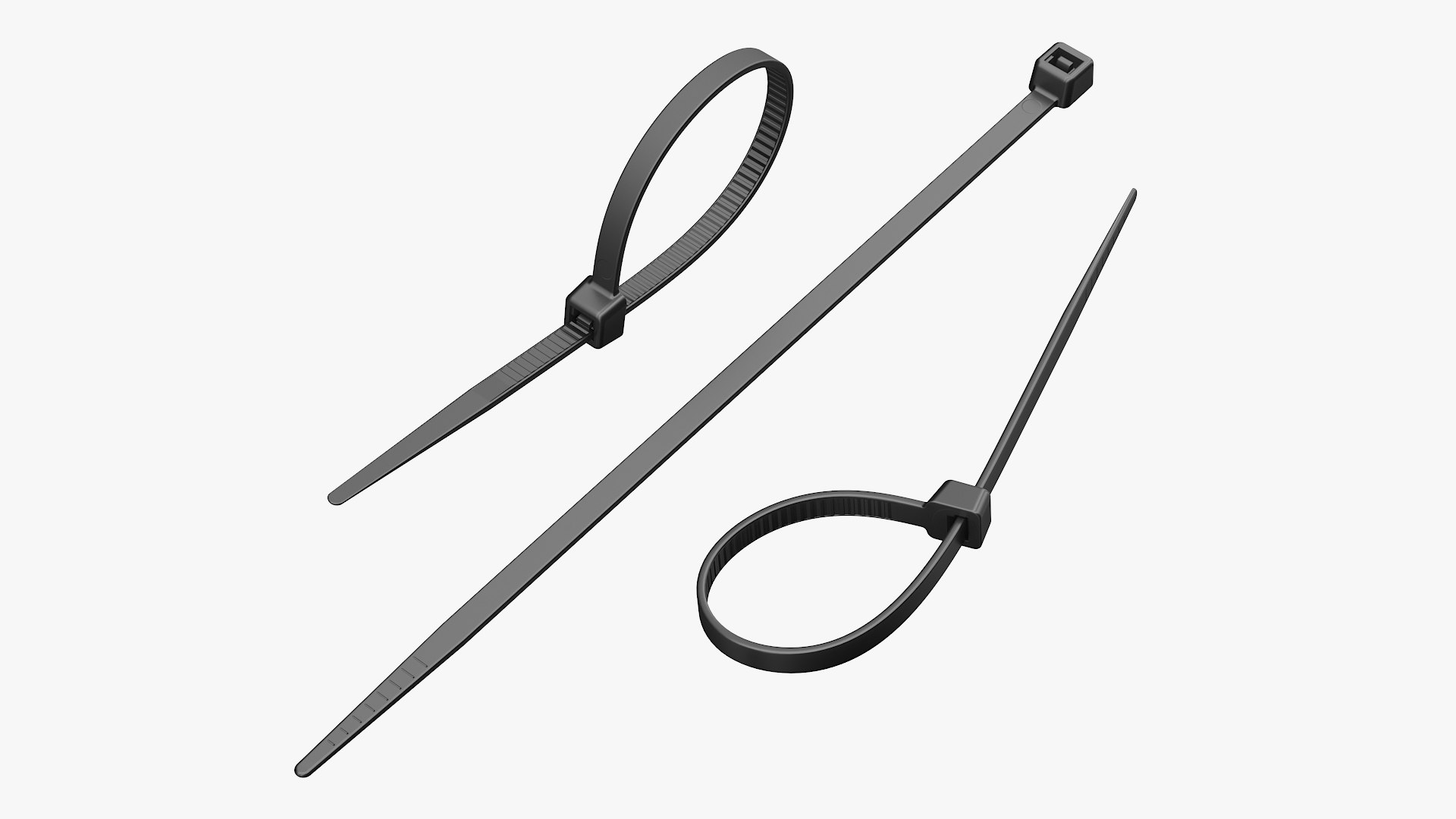 케이블 타이 3D 모델 TurboSquid 2025664