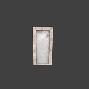metal door 3D model