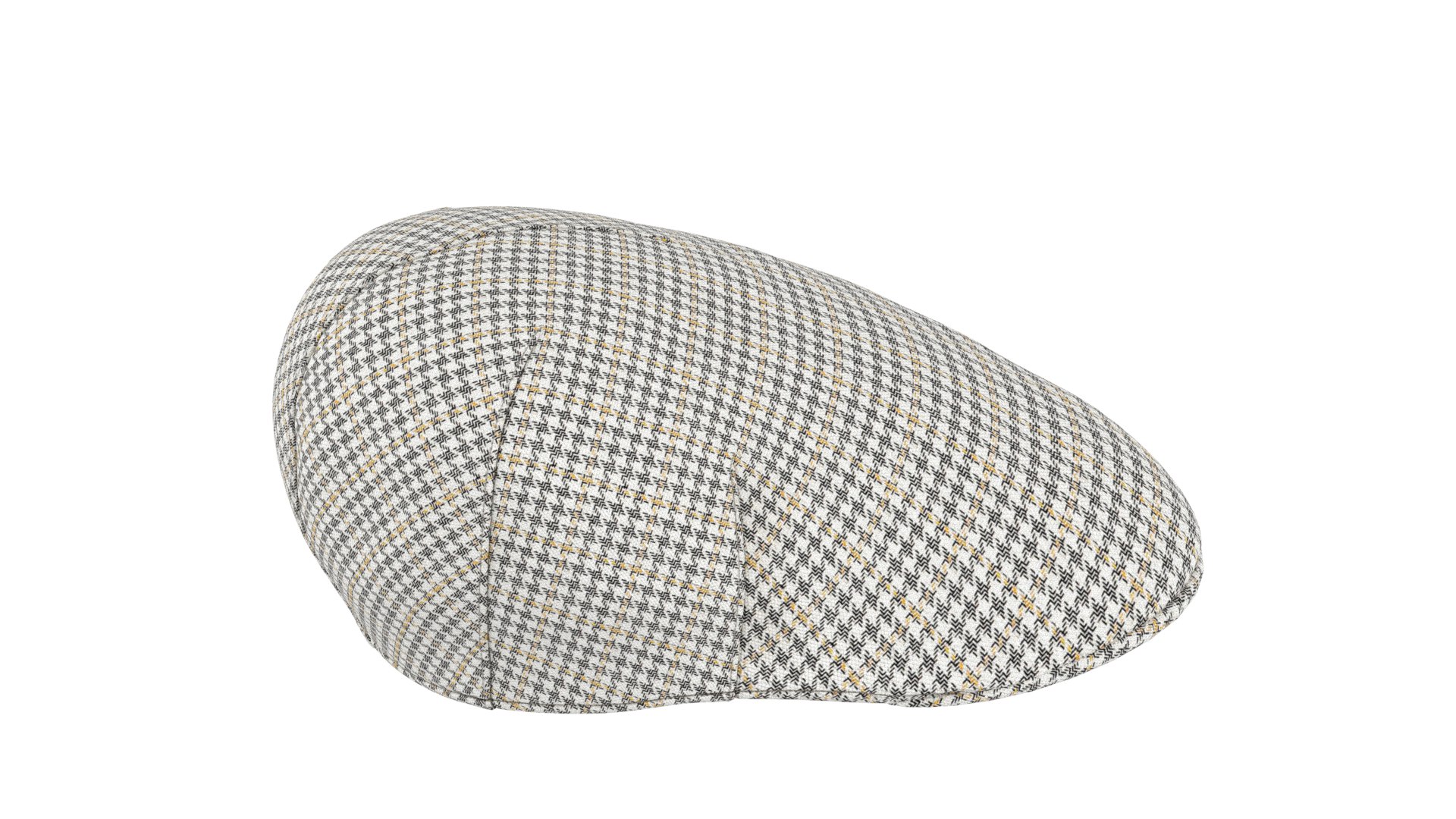 Flat Cap Houndstooth  model https://p.turbosquid.com/ts-thumb/RQ/J7rTaB/1Q/borsalino_parisflatcap_houndstooth_08/png/1777236312/1920x1080/fit_q87/fd56ef8c54d191129f24eadf61aad7ba26122380/borsalino_parisflatcap_houndstooth_08.jpg