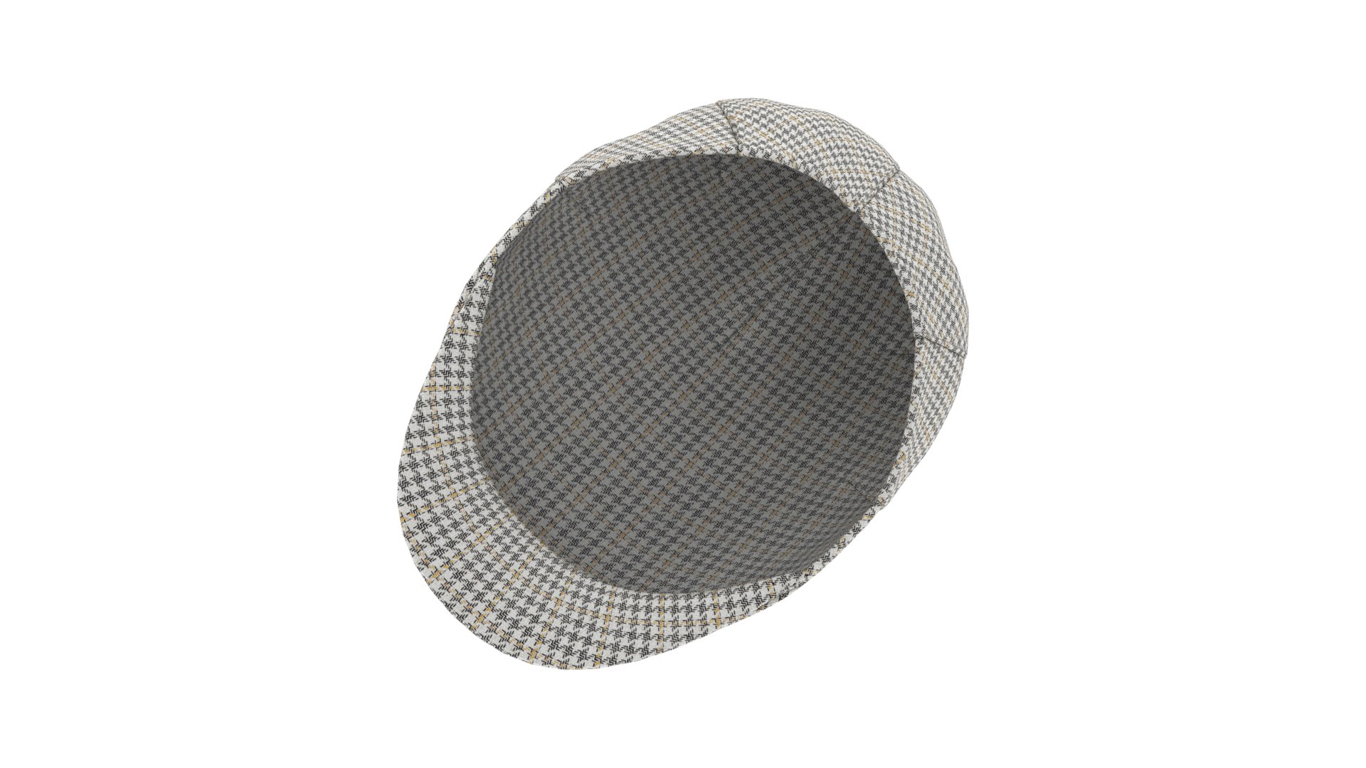 Flat Cap Houndstooth  model https://p.turbosquid.com/ts-thumb/RQ/J7rTaB/BH/borsalino_parisflatcap_houndstooth_bottom/png/1777236366/1920x1080/fit_q87/82d111f707b138e066be8bf66b99eb9470651999/borsalino_parisflatcap_houndstooth_bottom.jpg