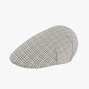 Flat Cap Houndstooth