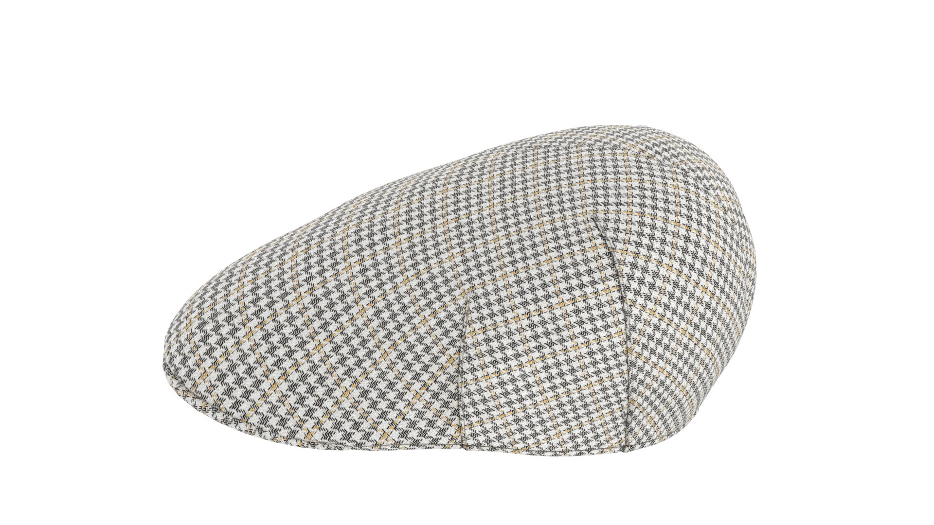 Flat Cap Houndstooth  model https://p.turbosquid.com/ts-thumb/RQ/J7rTaB/hm/borsalino_parisflatcap_houndstooth_03/png/1777236279/1920x1080/fit_q87/37dc86666b28f87587534d7a452b4d75aea5451a/borsalino_parisflatcap_houndstooth_03.jpg