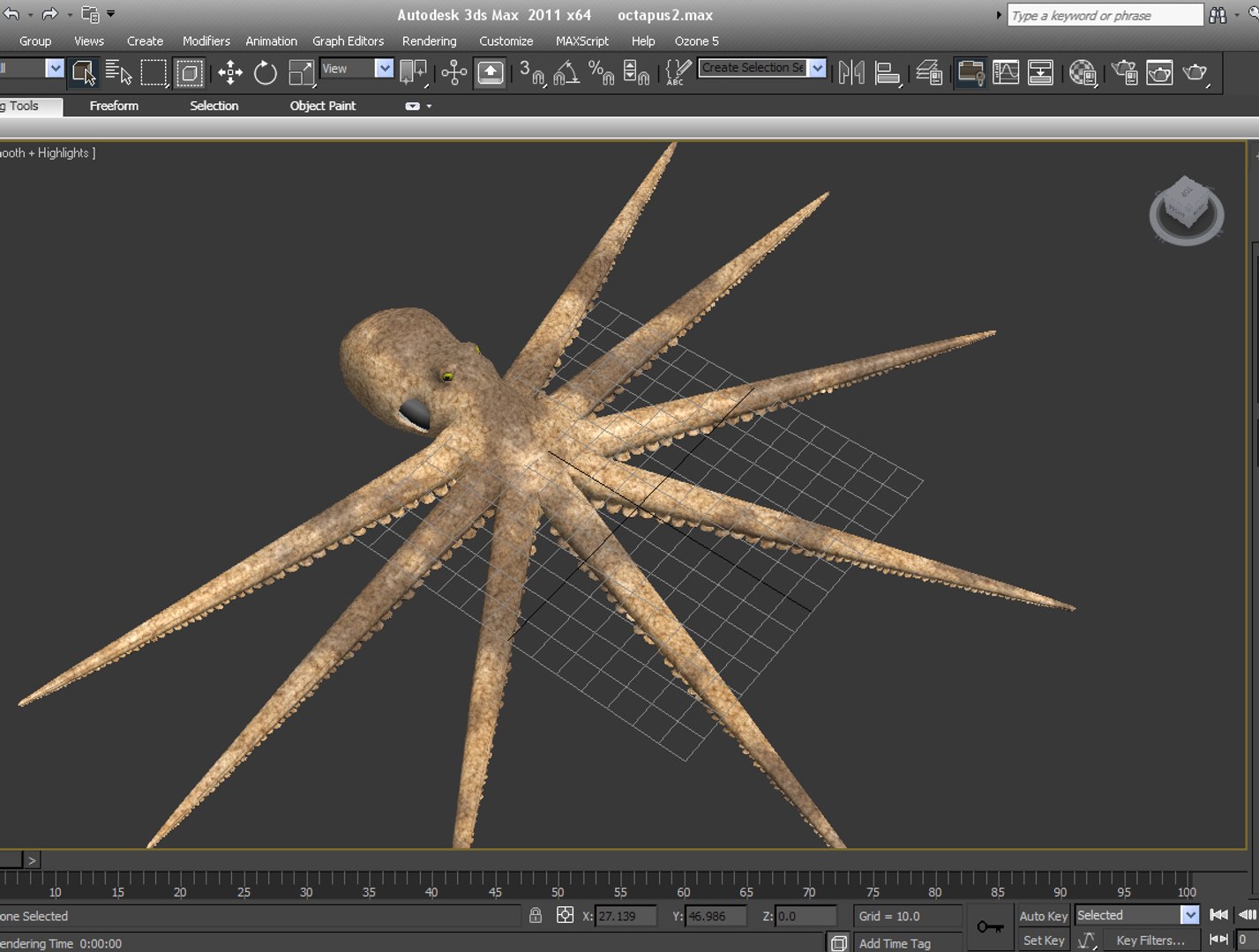 Octopus Fbx