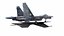 スホーイ Su-27P ウクライナ戦闘機ローポリ PBR