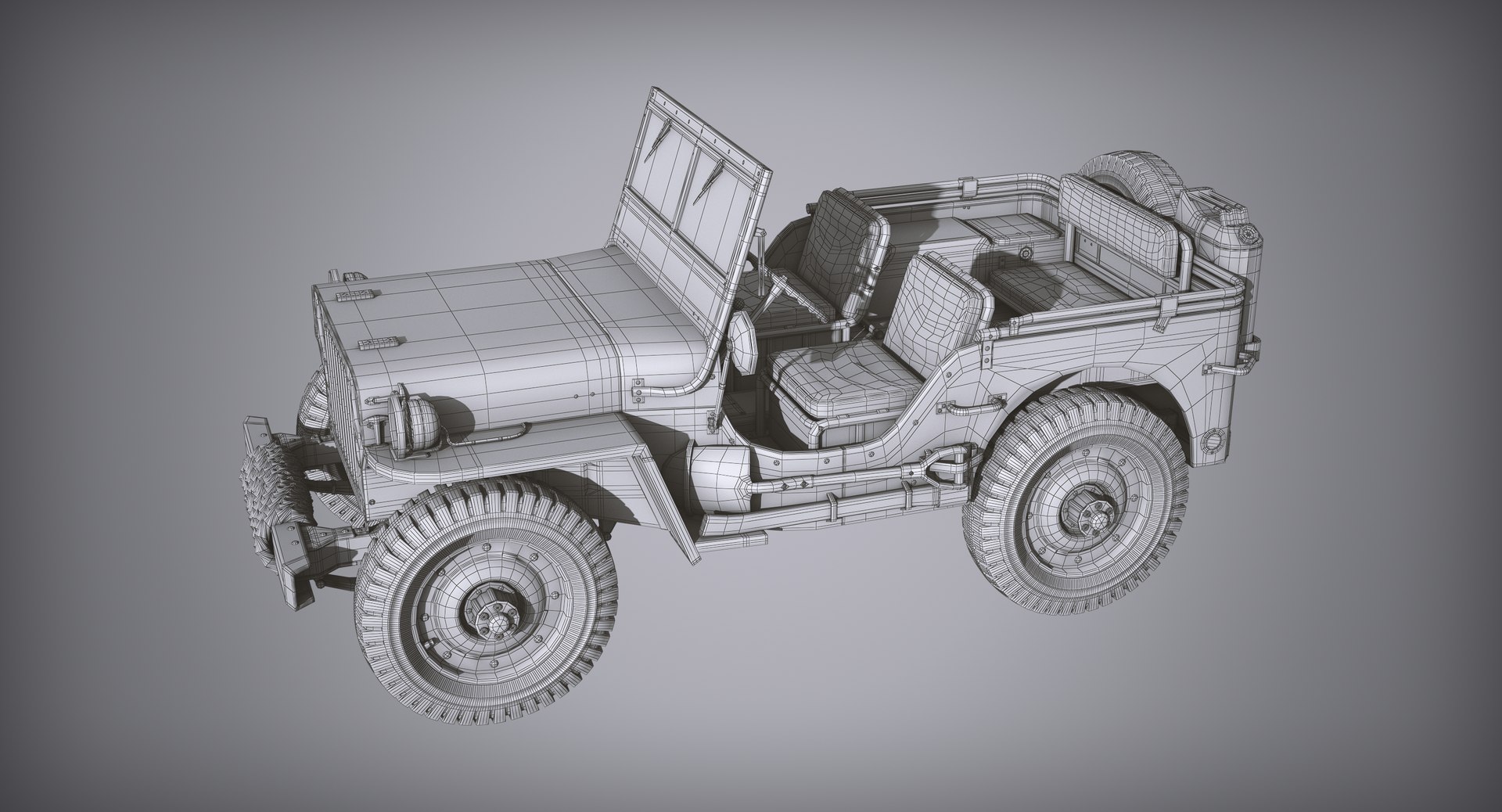 3D willys jeep https://p.turbosquid.com/ts-thumb/RQ/OQHtnb/fjRdPeM3/screenshots_02/png/1493730595/1920x1080/fit_q87/8133b4fd8dc522cfe419e1f81749543b758fca5b/screenshots_02.jpg