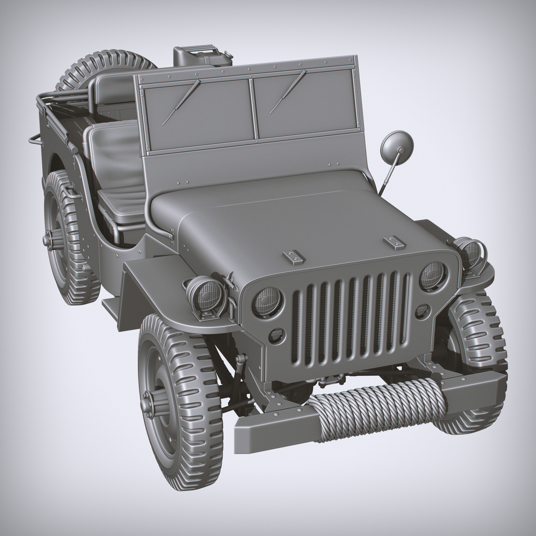 Jeep Willys чертежи