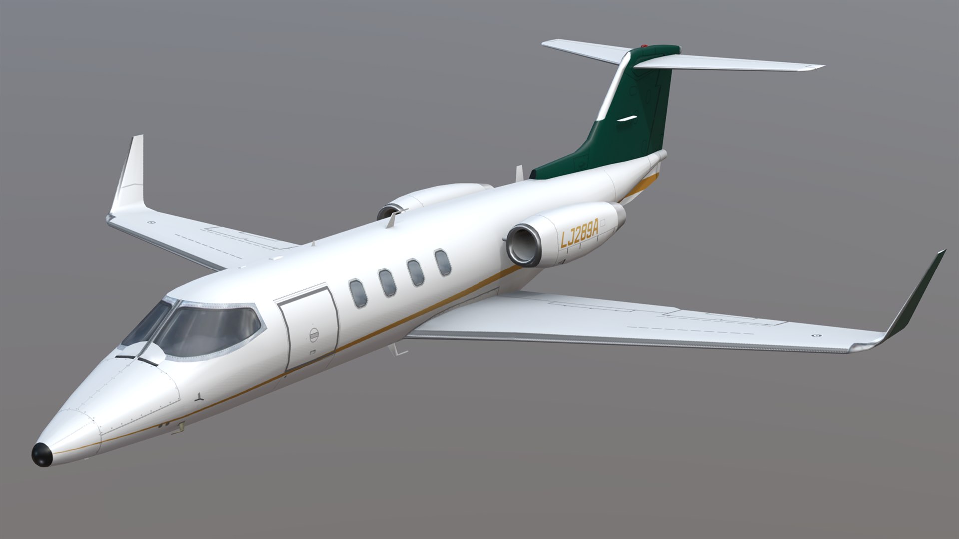 3D Learjet 28 - TurboSquid 2218193