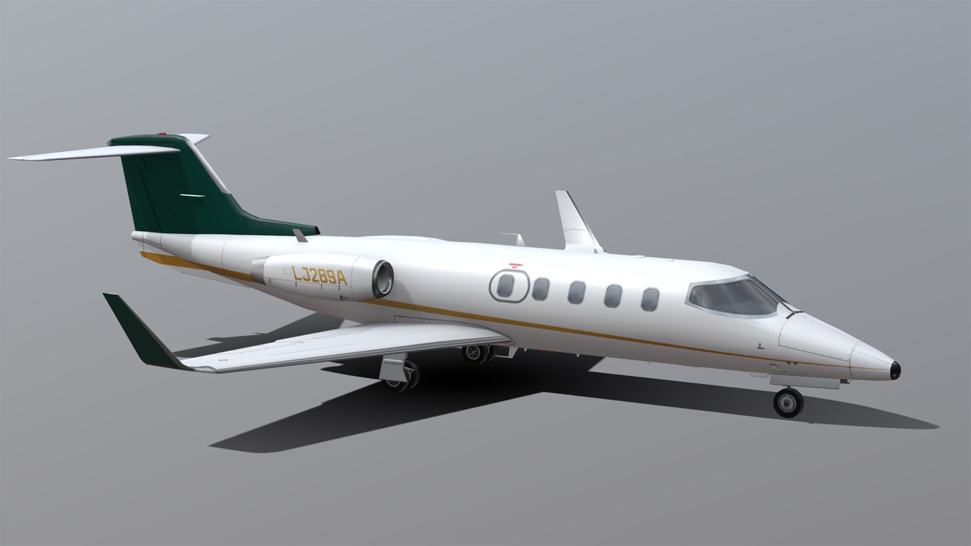 3D Learjet 28 - TurboSquid 2218193