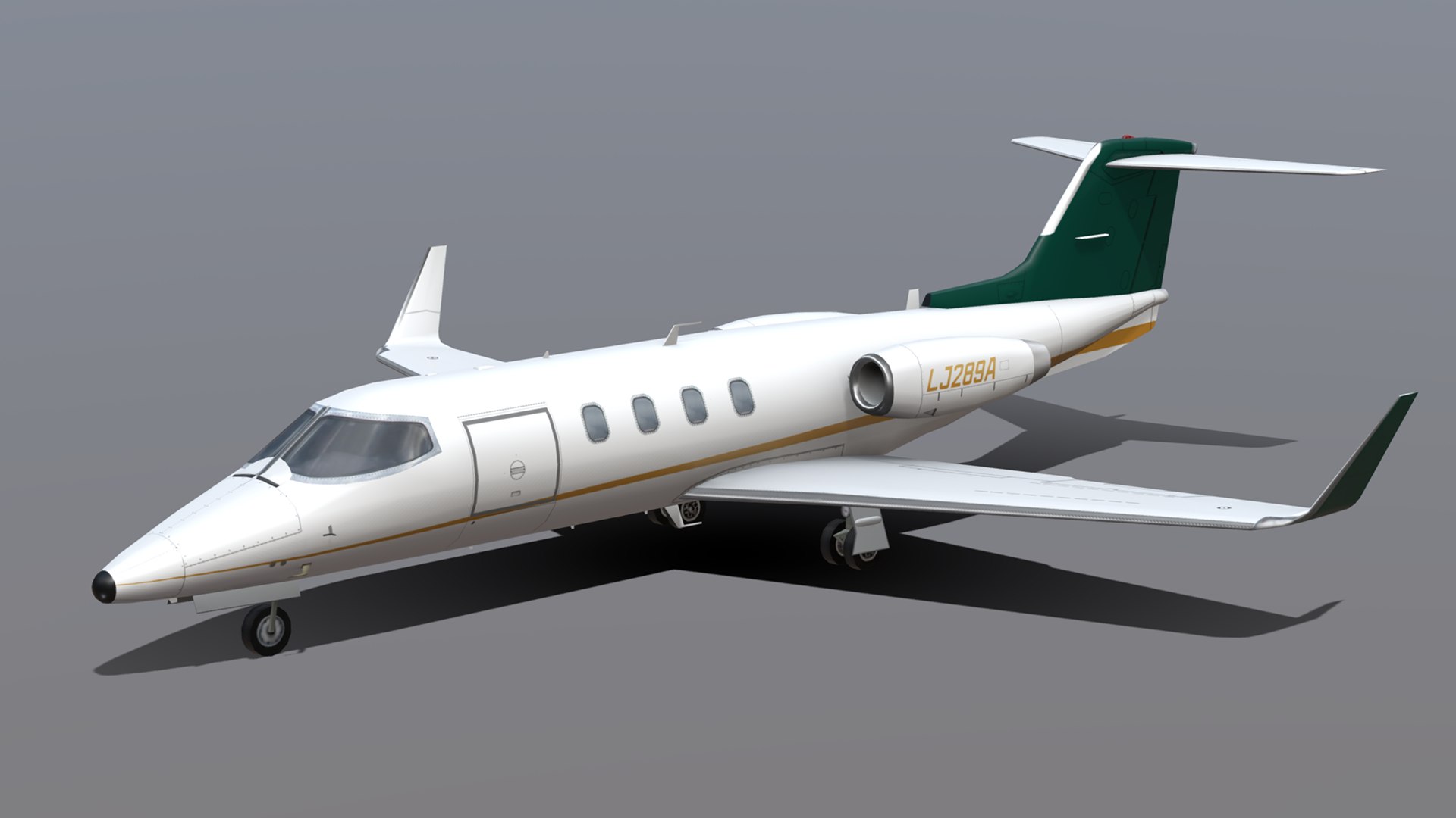 3D Learjet 28 - TurboSquid 2218193