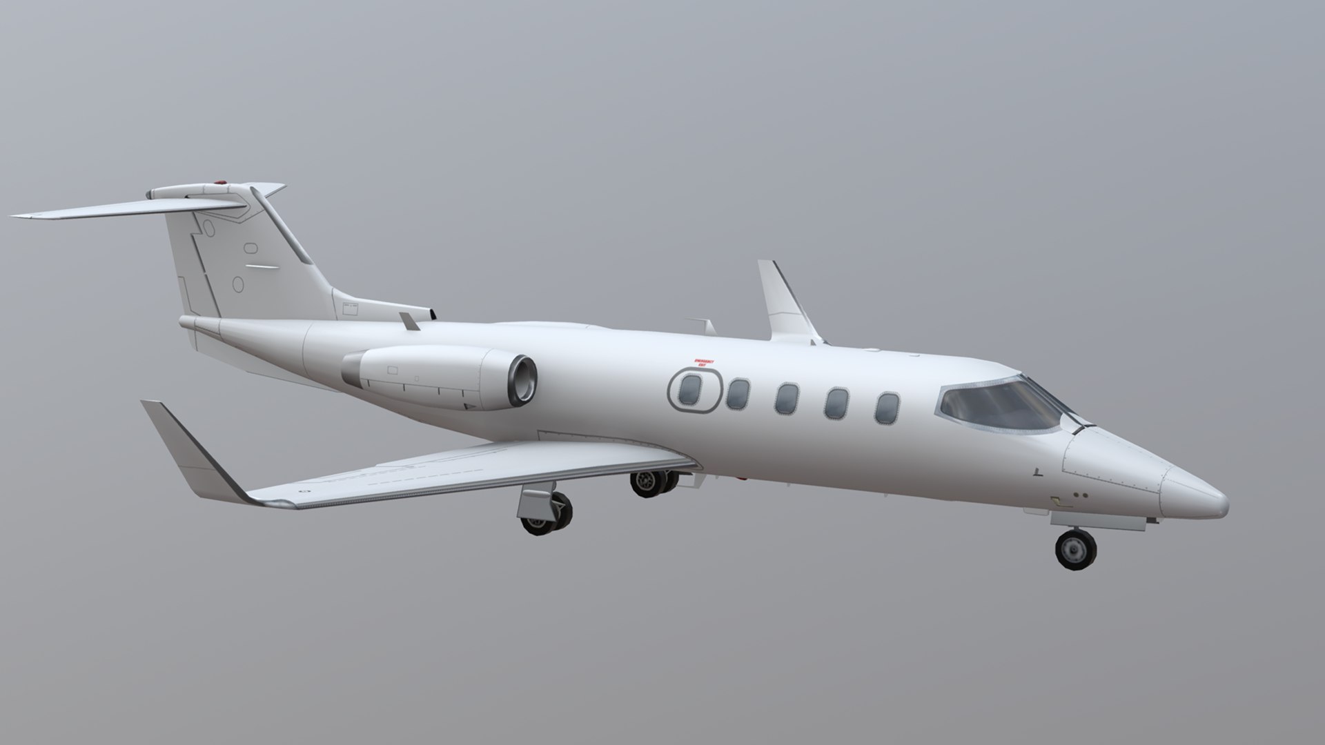 3D Learjet 28 - TurboSquid 2218193