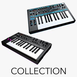 Novation Bass Station II and AFX Station Analog Synthesizers Collection