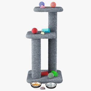 Cat mice and toys model
