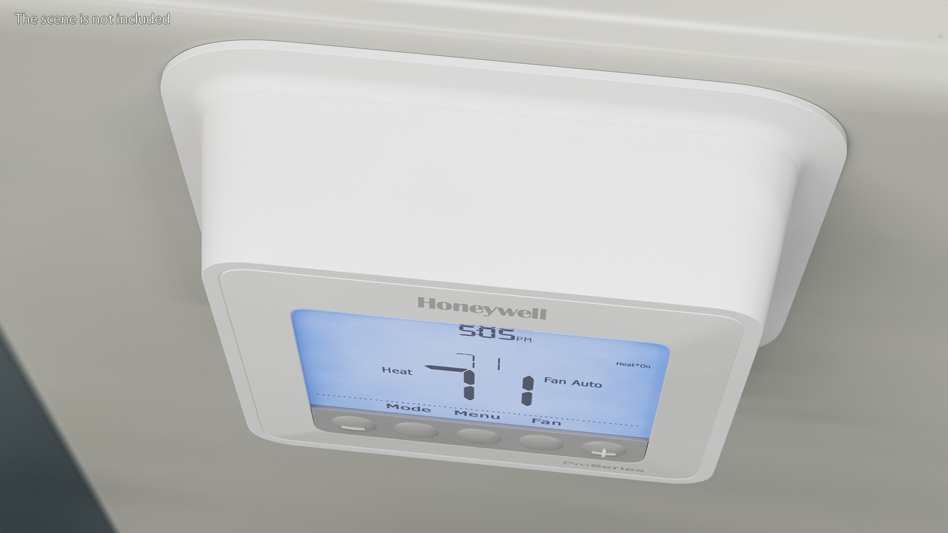 Honeywell T6 Pro Programmable Thermostat 3D Model TurboSquid 1839897