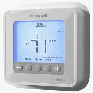 Honeywell T6 Pro Programmable Thermostat 3D model