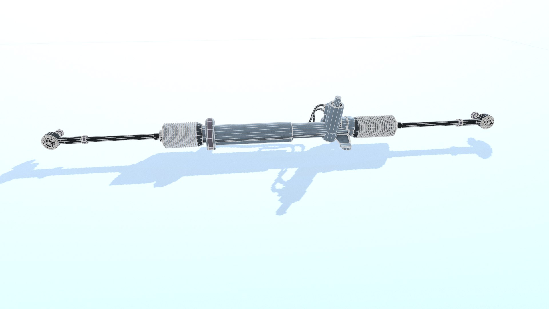 Steering Rack 3D Model - TurboSquid 1289445