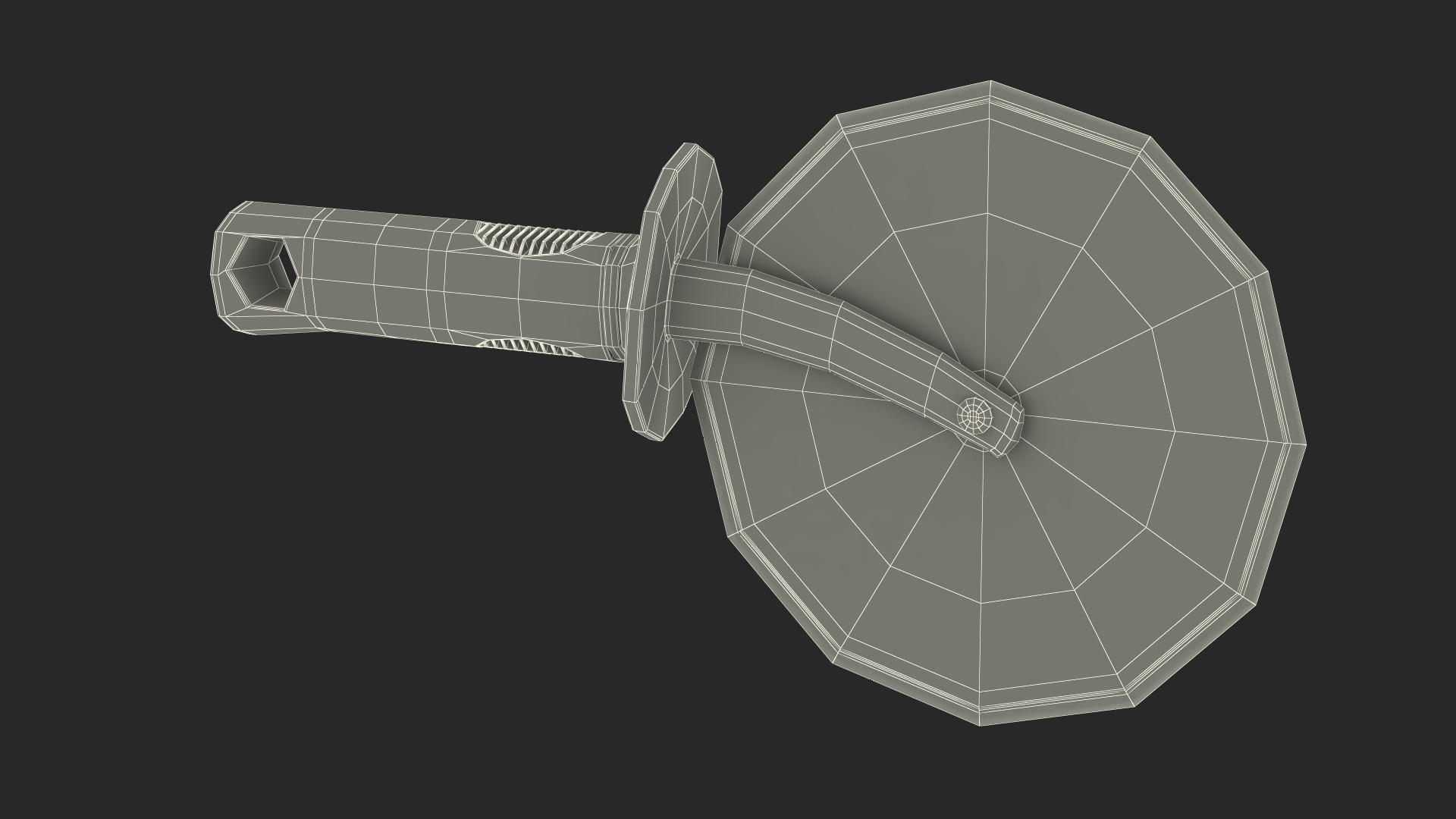 Pizza Cutter Wheel 3D Model - TurboSquid 2128813