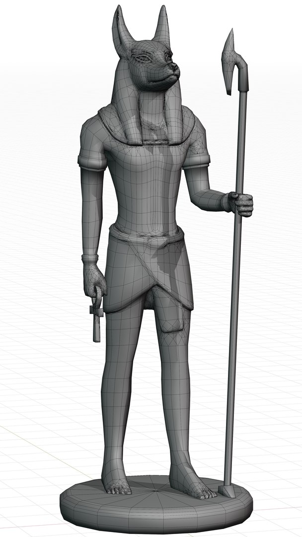 ANUBIS The Egyptian Pharaoh 3D Model - TurboSquid 2200693