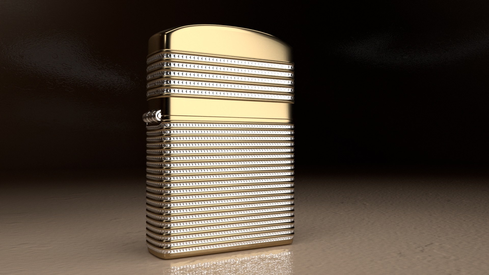 Gasoline Lighter Similar To Zippo 3D Model TurboSquid 1945534