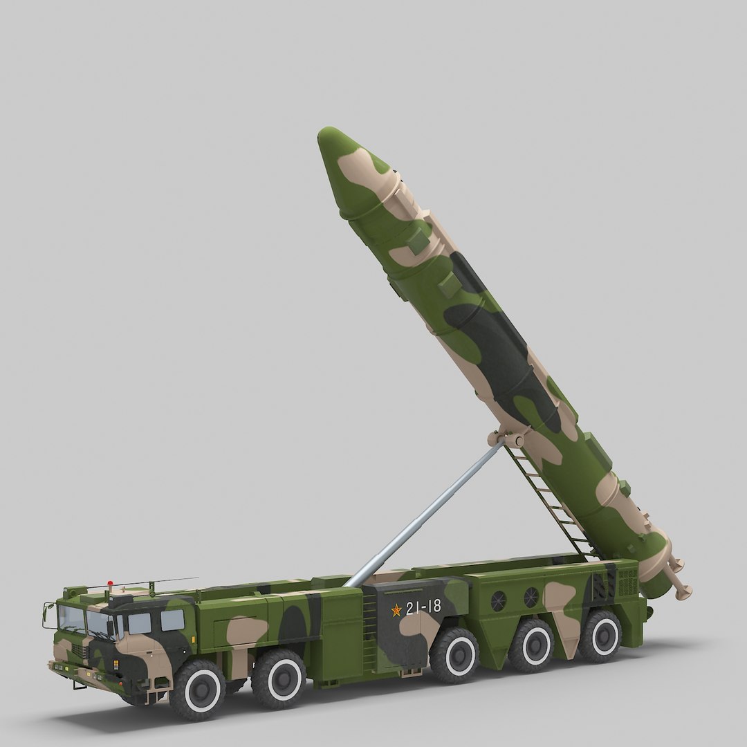 Chinese Df-21 Missile 3D - TurboSquid 1168845
