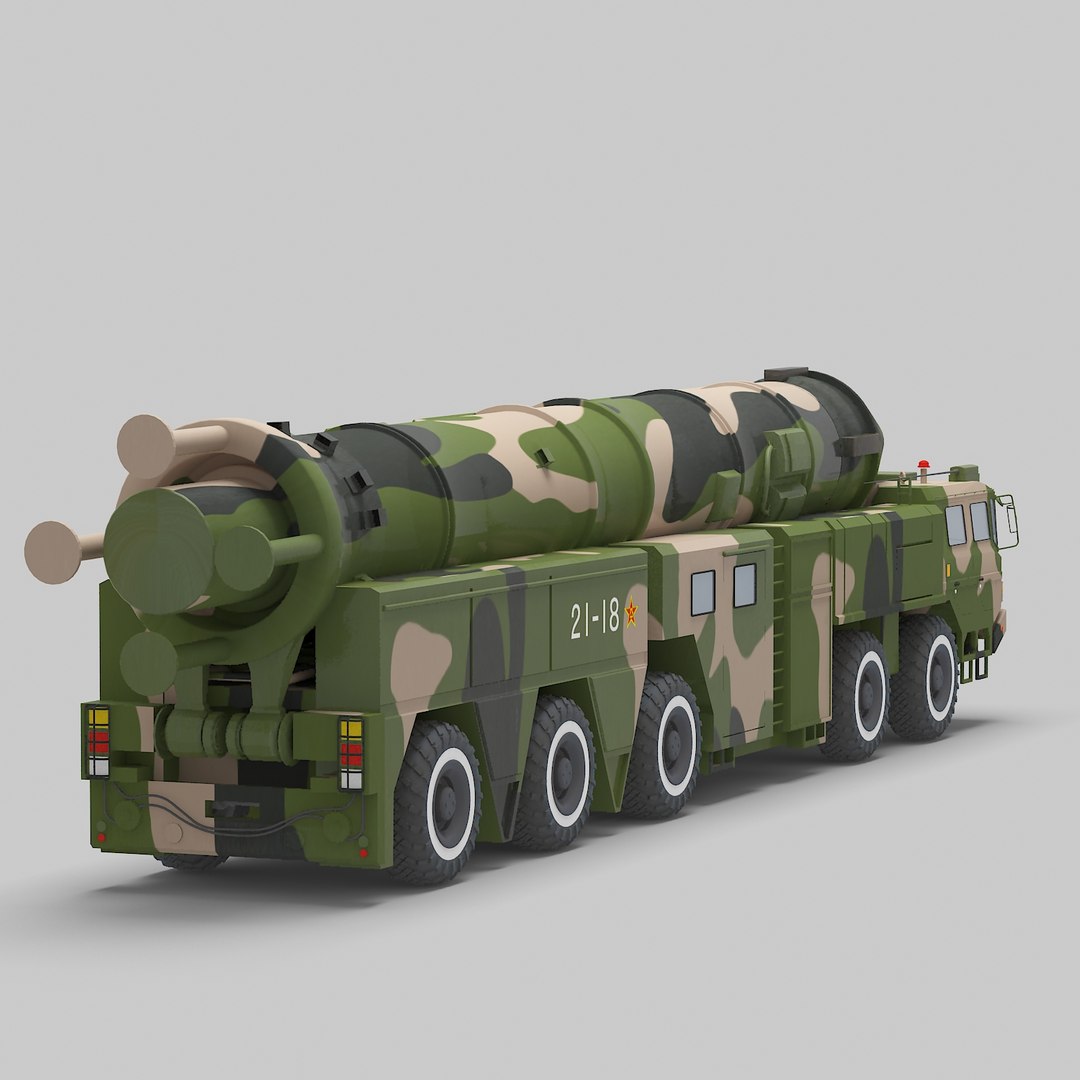 Chinese Df-21 Missile 3D - TurboSquid 1168845