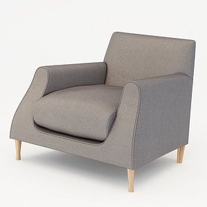 3d model armchair lucas matthew hilton
