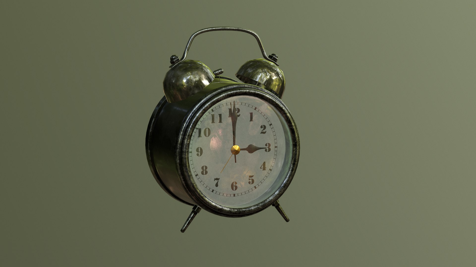 3D alarm clock - TurboSquid 1596207